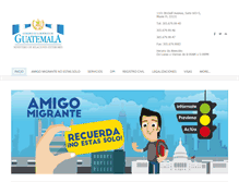 Tablet Screenshot of consuladoguatemalamiami.org